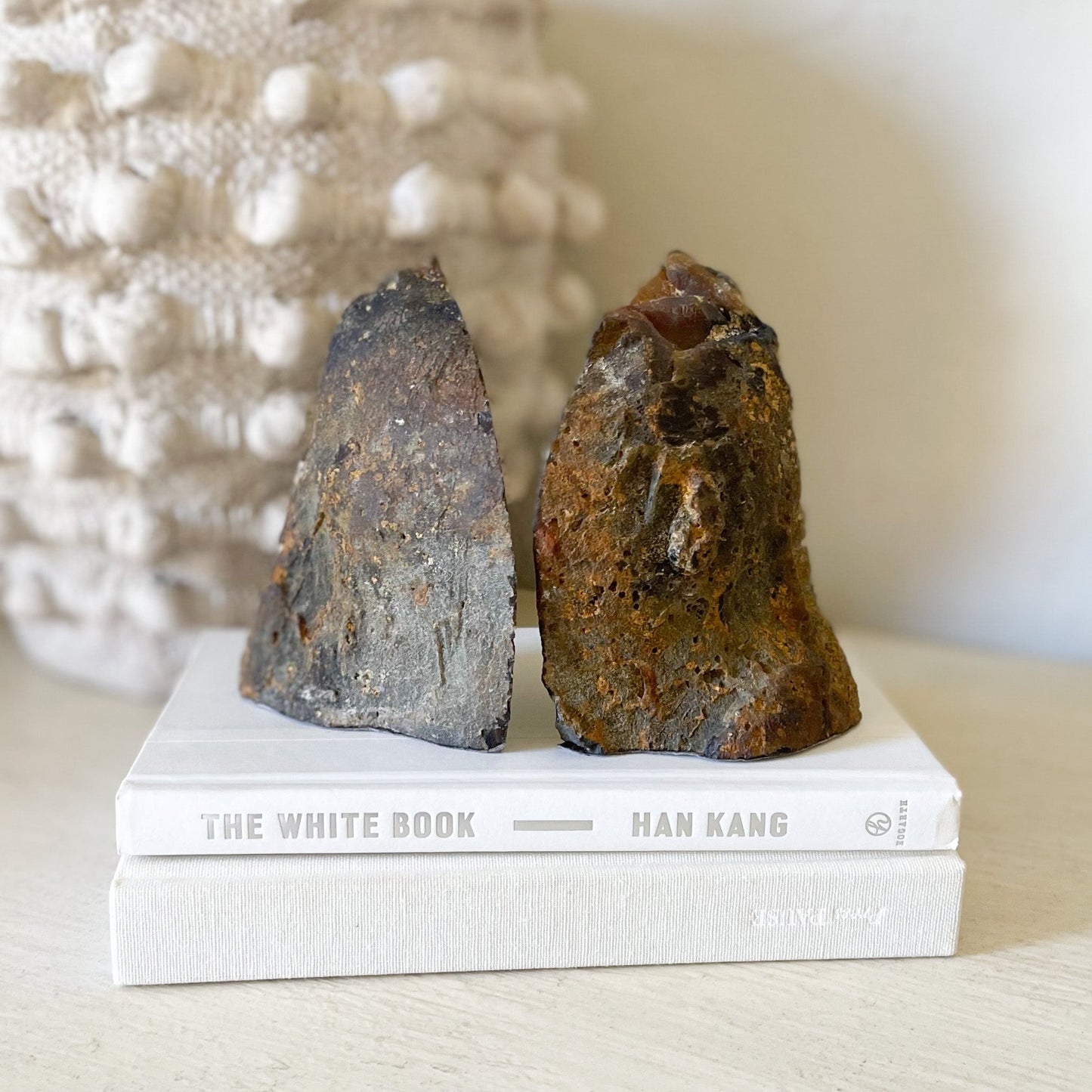 Agate Bookend Pair