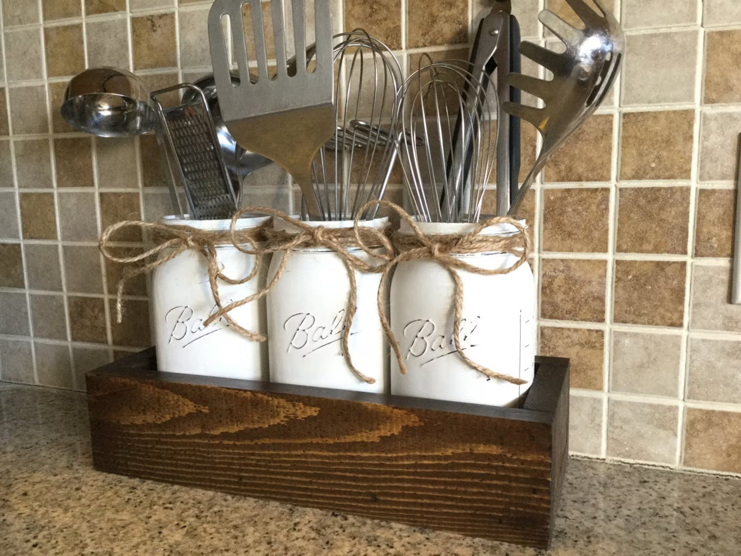 Kitchen Utensils Caddy Set