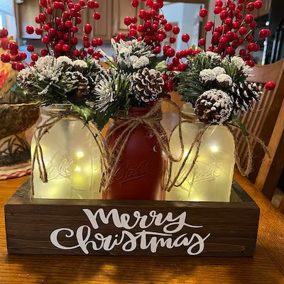 Christmas Dining Table Decor