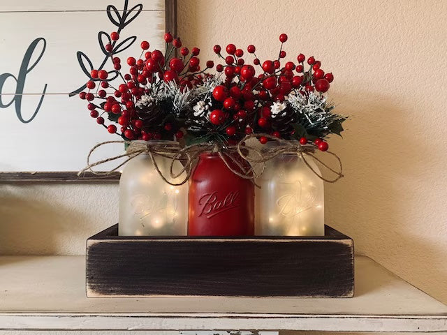 Christmas Dining Table Decor