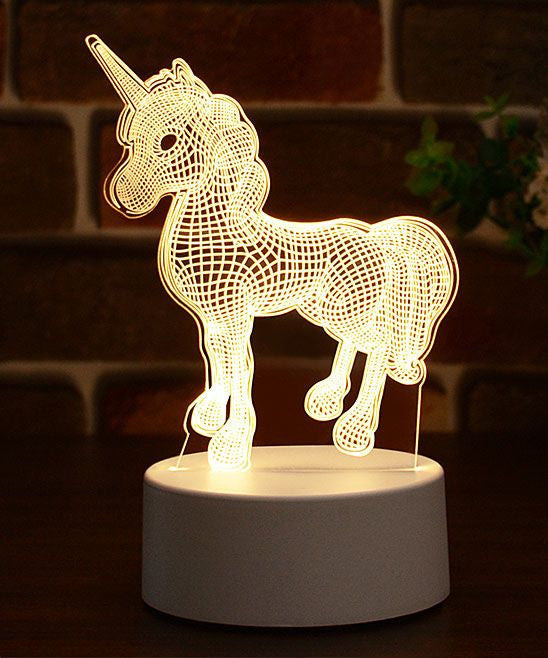 Unicorn 3D Acrylic USB Led Night Light