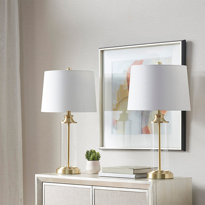 Gold Clarity Shade Table Lamp