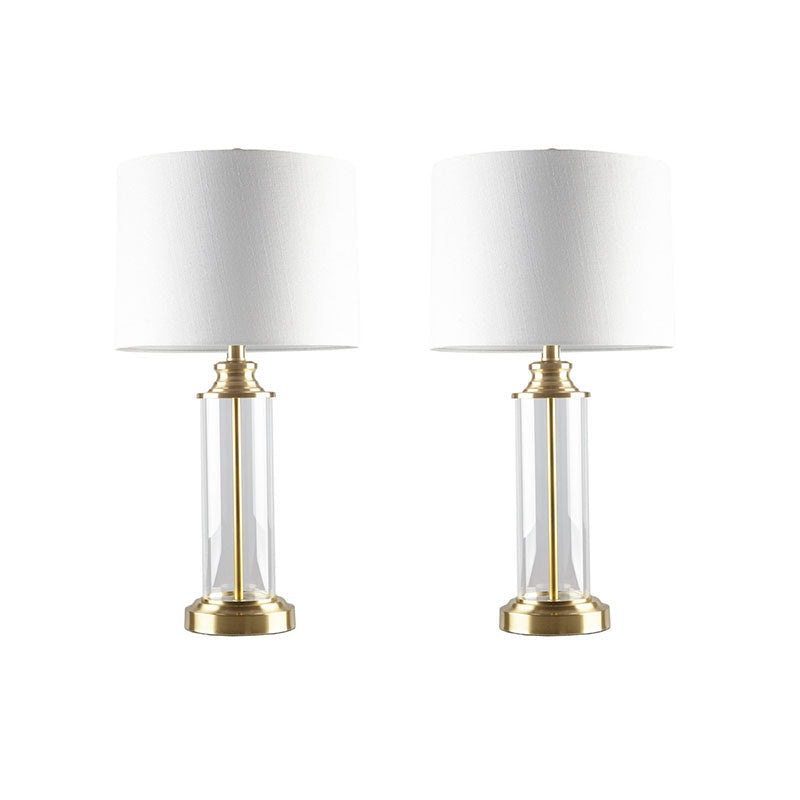 Gold Clarity Shade Table Lamp