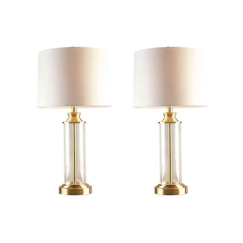 Gold Clarity Shade Table Lamp