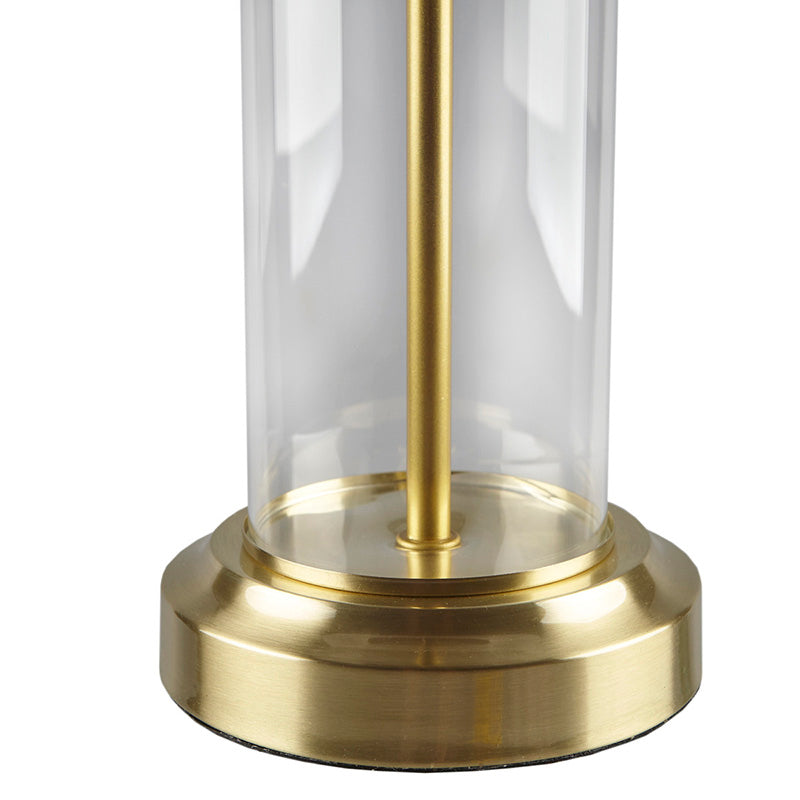 Gold Clarity Shade Table Lamp