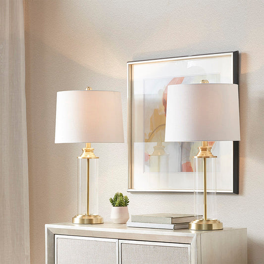 Gold Clarity Shade Table Lamp