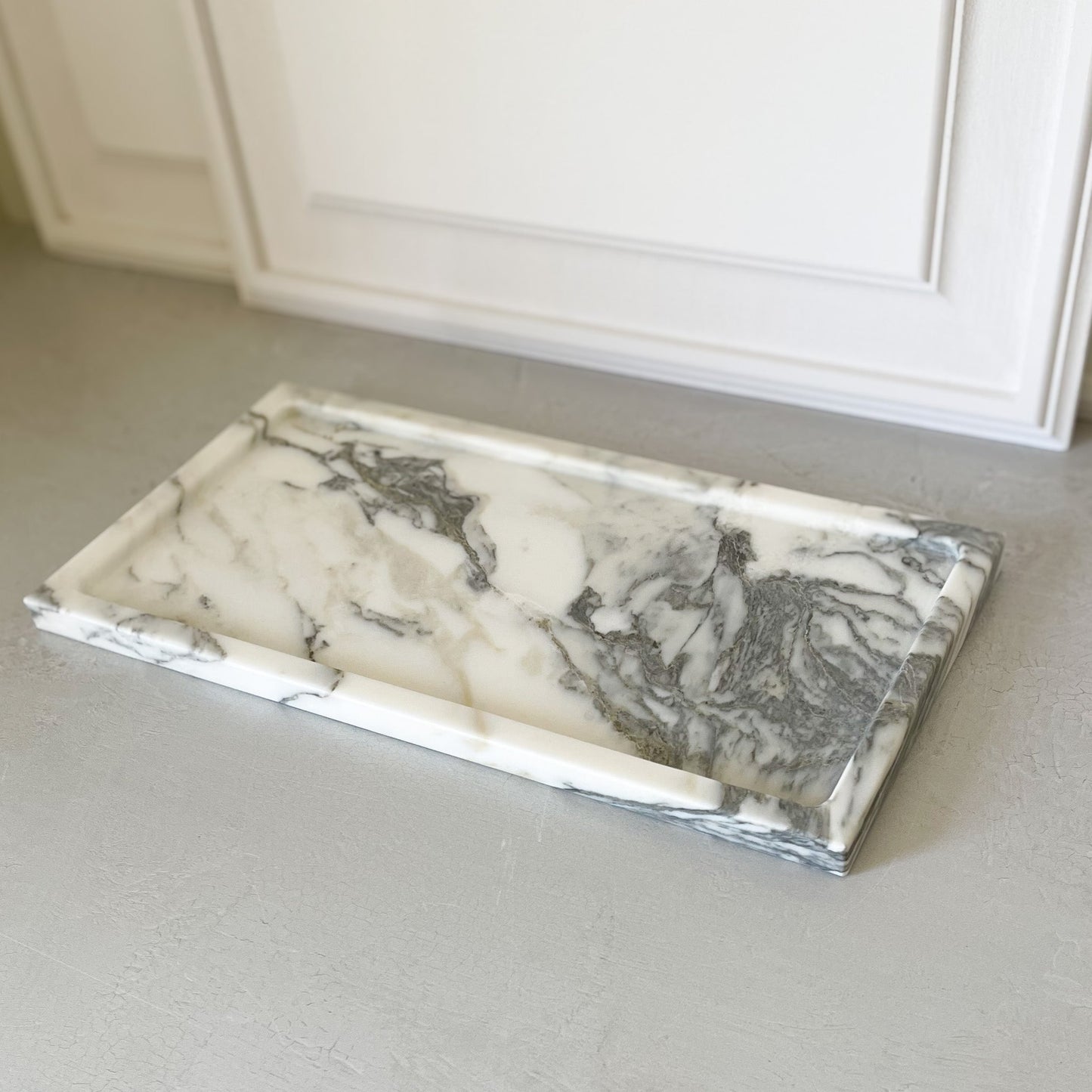 Large Calacatta Vagli Marble Tray