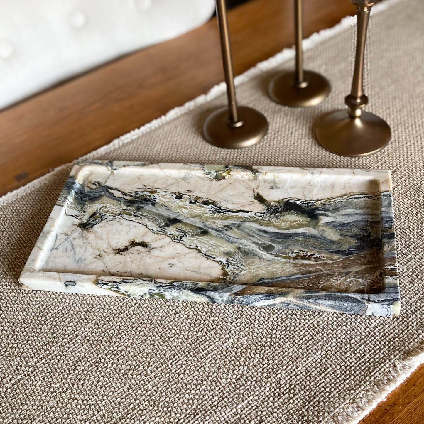 Large Twilight Marble Tray