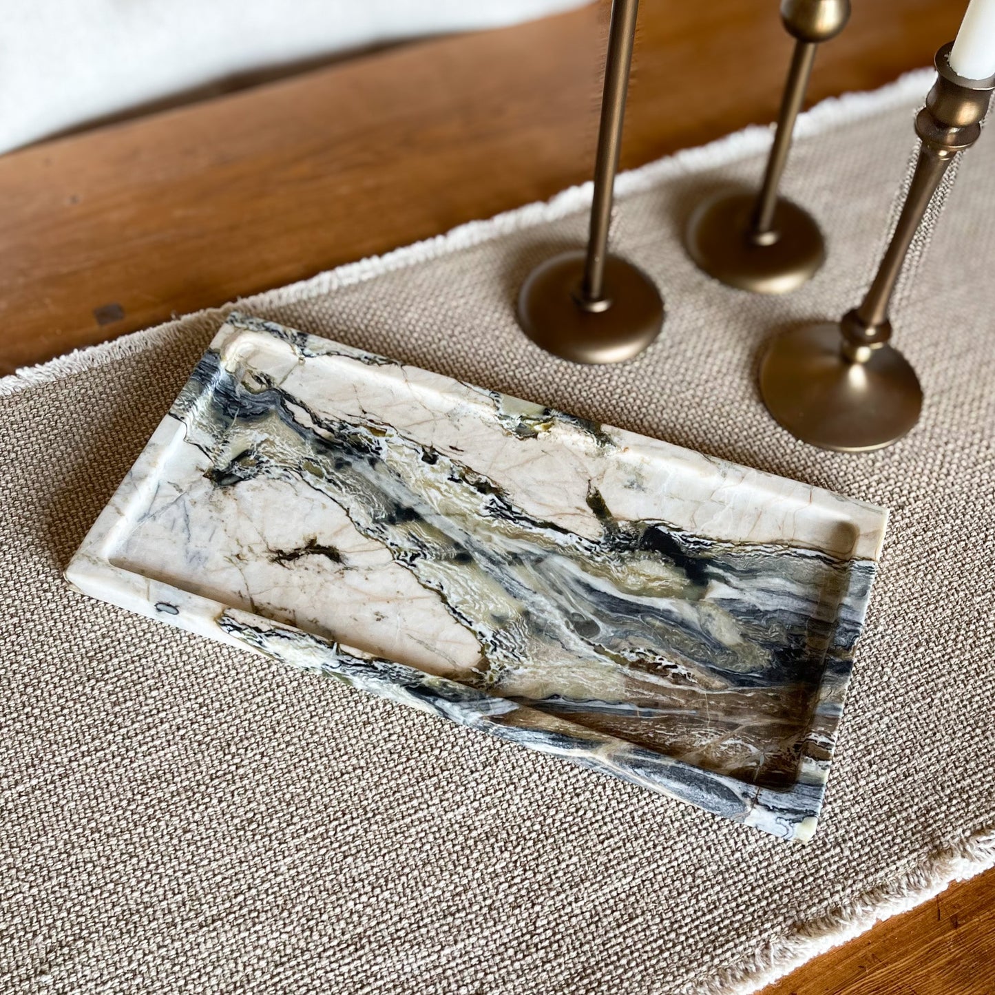 Large Twilight Marble Tray