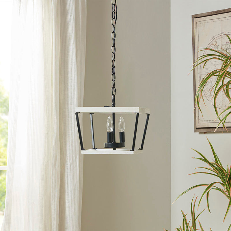 3-Light Adele Farmhouse Metal Pendant