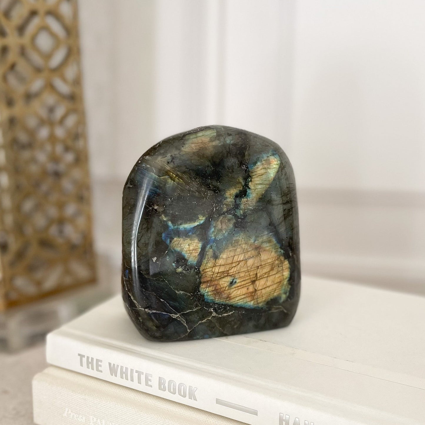 Polished Madagascar Labradorite Freeform