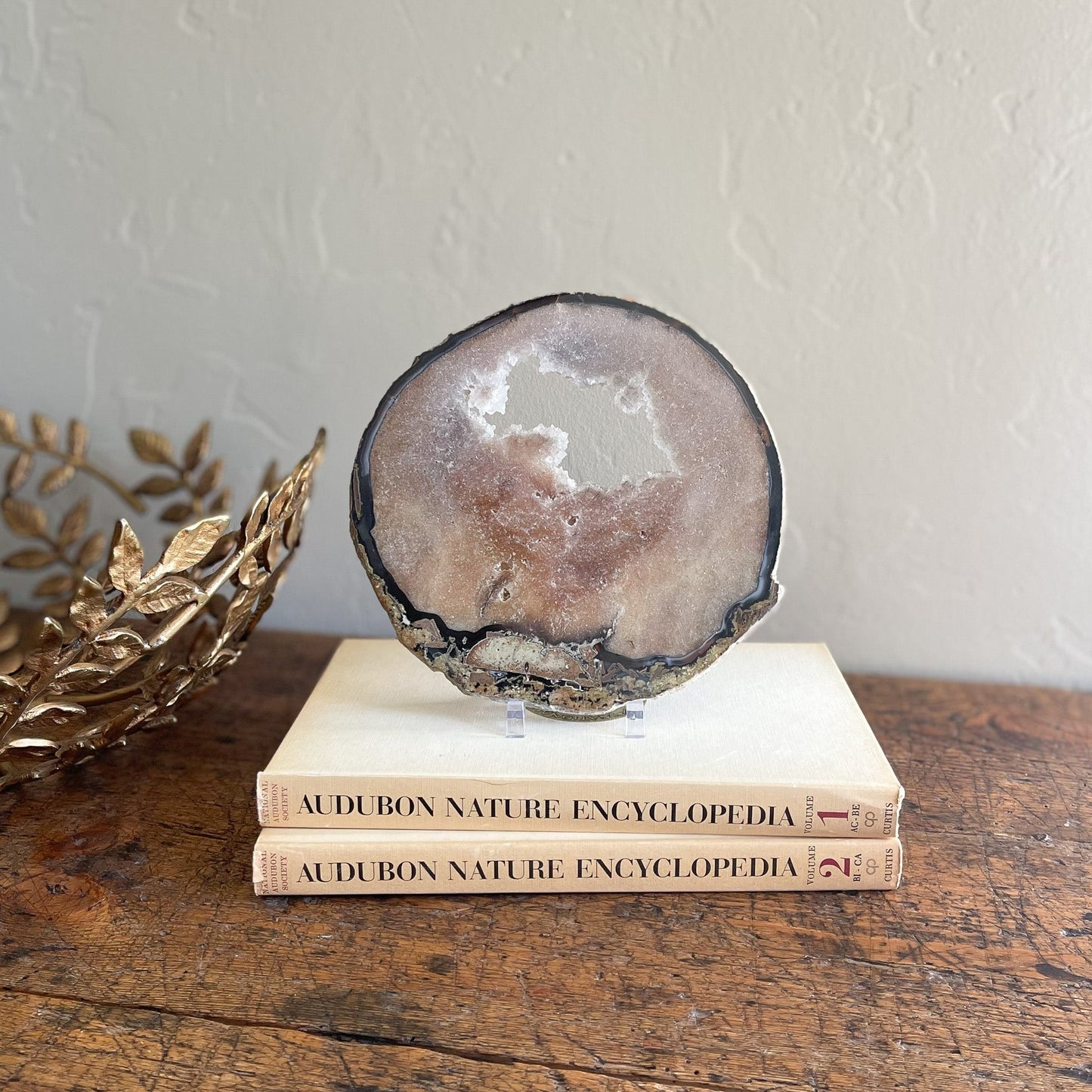 agate geode home decor