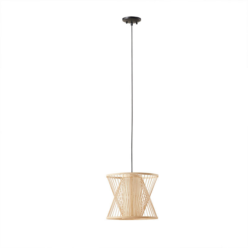 Cylindrical Shape Pendant Light with Adjustable Cord