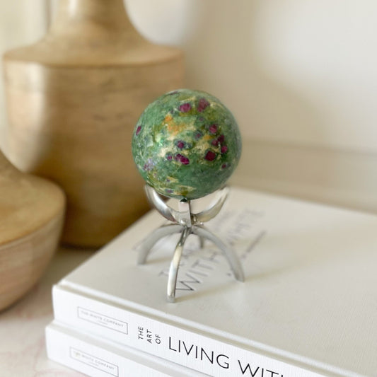 Ruby Fuchsite Sphere