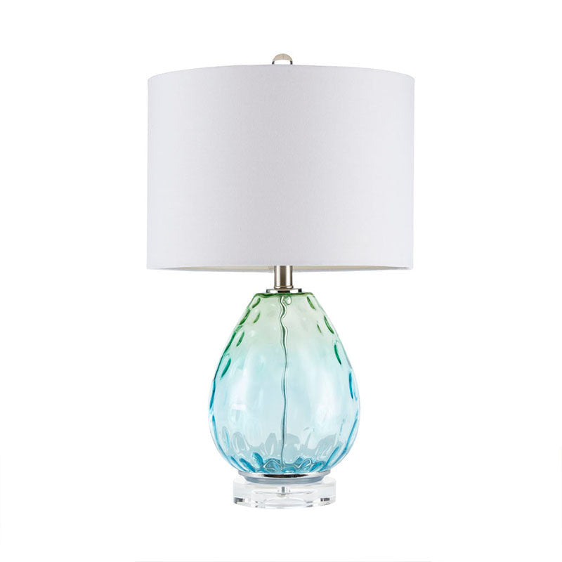 Modern Light Table Lamp with Drum Shade