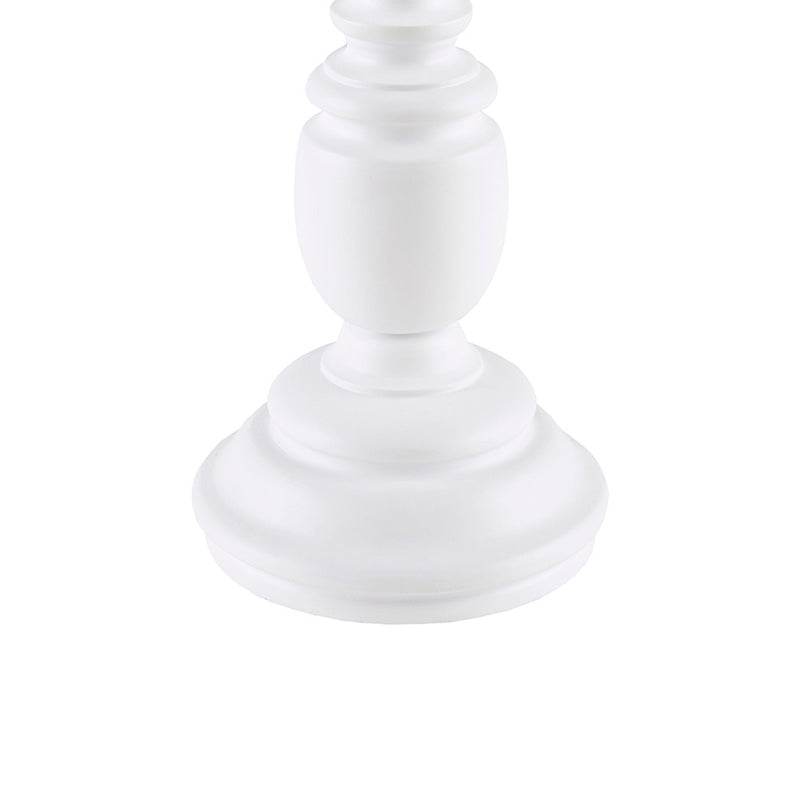 Martha Stewart White Resin Buffet Table Lamp