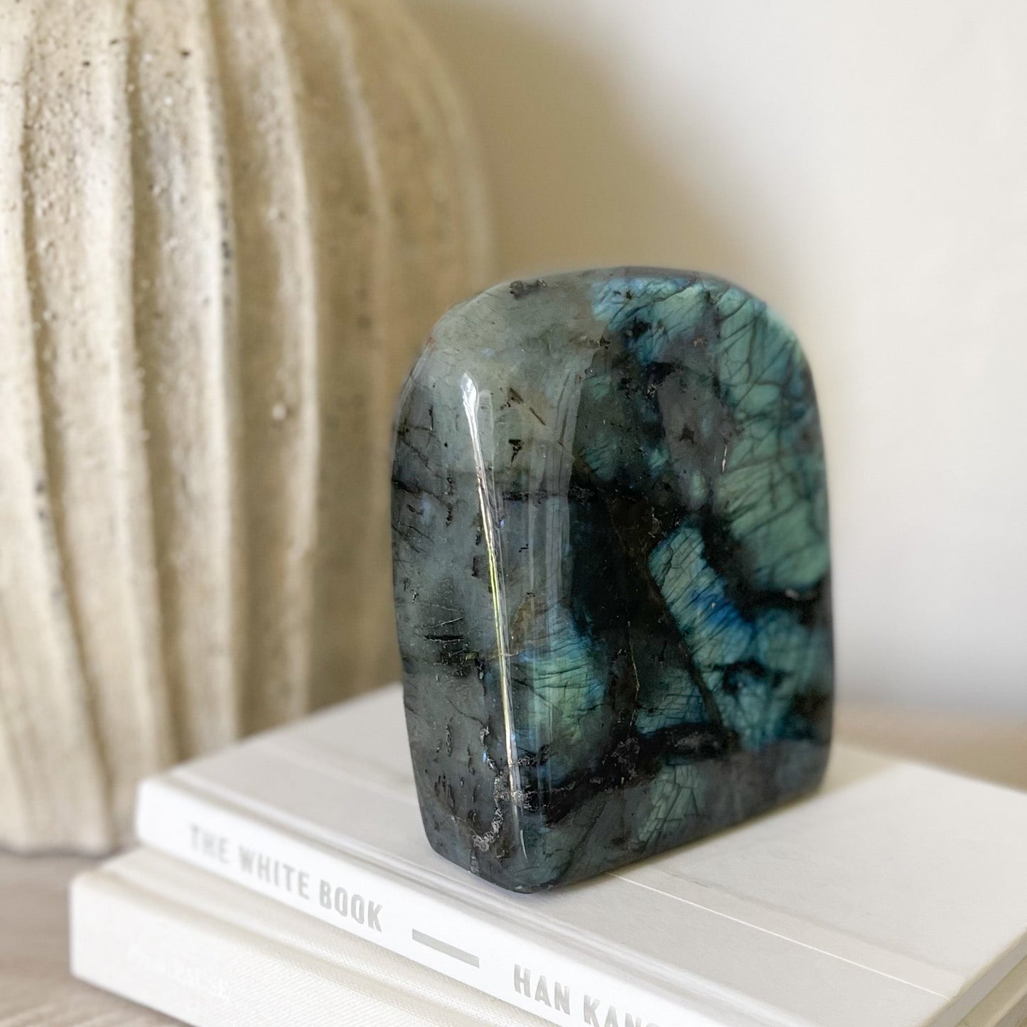 Polished Madagascar Labradorite Freeform