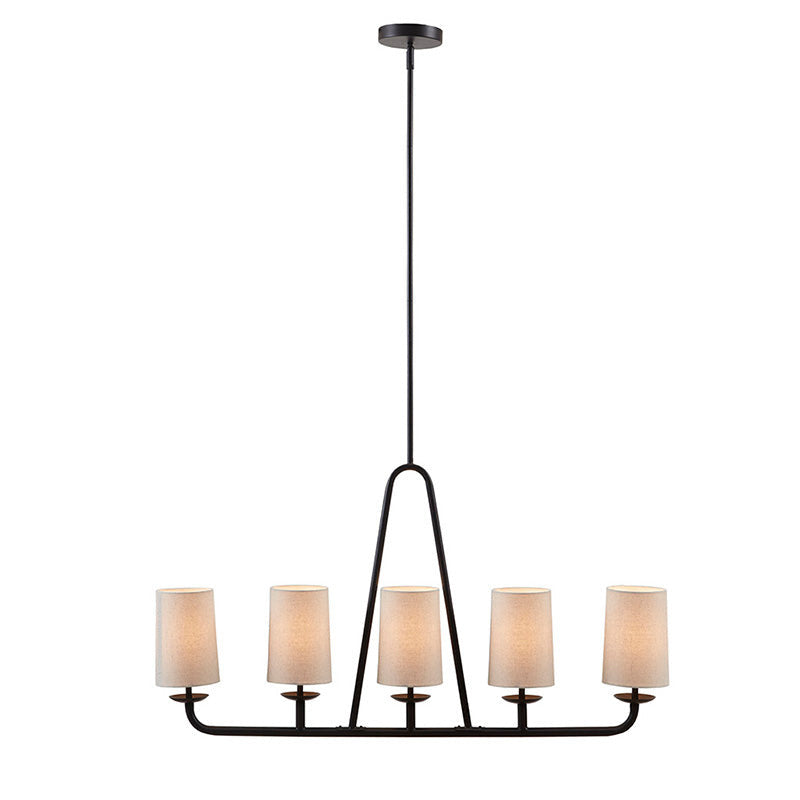 Serenitie 5-Light Bronze Chandelier