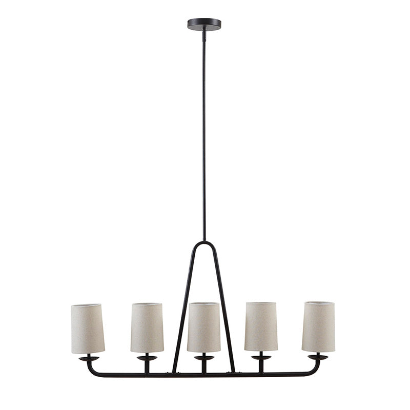 Serenitie 5-Light Bronze Chandelier