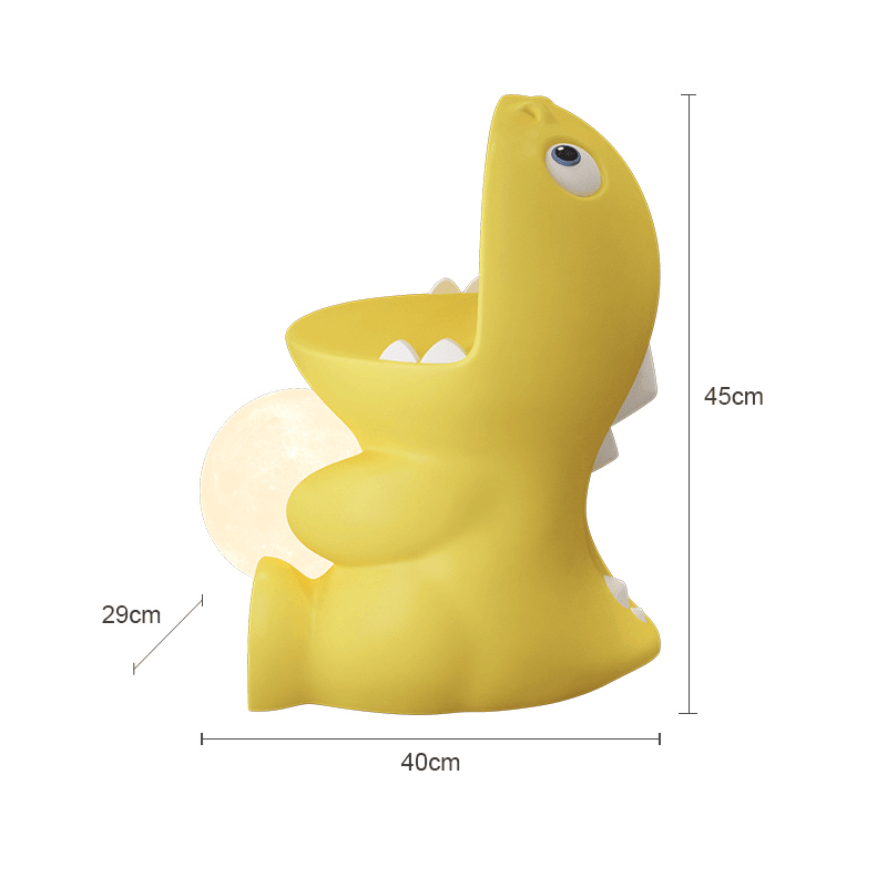 Yellow Cartoon Dinosaur Organizer